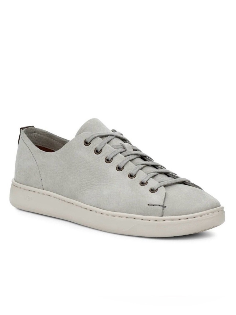 UGG Men's Pismo Low Sneaker Gray Nubuck Leather